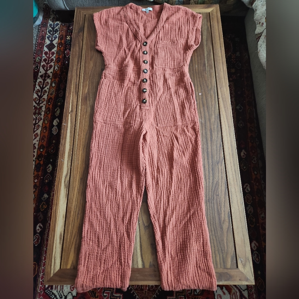Madewell Lightspun Jumpsuit XS